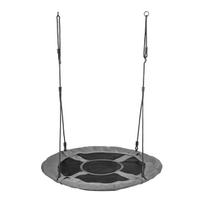 Sūpynės gandro lizdas vaikams Outliner D100CM S04-418, 100 cm, juoda sp.