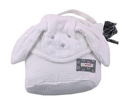 Vaikiškas rankšluostis Minene Large Hooded Towel White Pup, balta sp., 115 cm x 85 cm