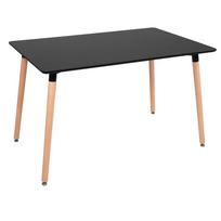 Kavos staliukas Springos, juoda sp., 120 cm x 80 cm x 74 cm