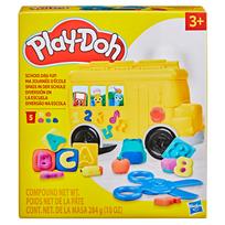 Plastilino rinkinys, su priedais Hasbro Play-Doh School Day Fun, įvairių spalvų, 284 g