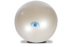 Gimnastikos kamuolys Fit Ball 10418427, sidabro sp., 75 cm