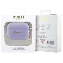 Ausinių dėklas Guess For Apple AirPods Pro 2, violetinė sp.