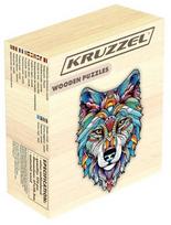 Medinė dėlionė Kruzzel 24552, 38 cm x 27 cm, 170 vnt.