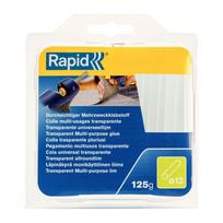 Klijų strypelis Rapid, 9.4 cm x 1.12 cm, skaidri sp., 14 vnt.