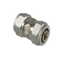 Užveržiama jungtis TDM Brass 1040, 18mm, žalvaris/nikelis