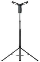 Statybinis prožektorius su stovu, nešiojamas Scangrip Tower Compact Connect, 19.5 W, 1250 - 2500 lm, 6000 °K, IP30, juoda sp.