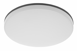 Šviestuvas lubų ir sienų GTV Besa LD-BES24WOKBL-DIM-30, LED, 3000 °K, 1 x 24 W, balta sp., 33 x 33 cm