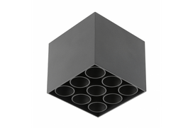 Šviestuvas lubų GTV Artemida LD-ATM20WCK-NB, LED, 4000 °K, 9 x 20 W, pilka sp.