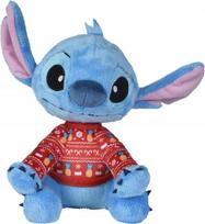 Pliušinis žaislas Simba Disney Stitch, mėlyna sp./raudona sp., 25 cm