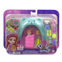 Žaislinė figūrėlė Mattel Polly Pocket Glamping Tent JCC31, 21 vnt., įvairių spalvų