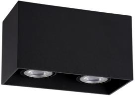 Šviestuvas lubų Lucide Bodi 09101/02/30, GU10, 2 x 50 W, juoda sp.