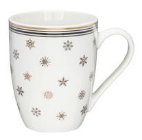 Puodelis Ambition Art Deco Stars, balta sp./juoda sp./rusva sp., 0.36 l