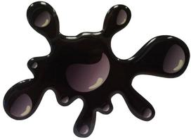 Automobilio lipdukas Dot 3D, LIP081, 9.2 cm x 12.2 cm