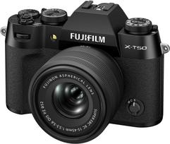 Skaitmeninis fotoaparatas Fujifilm X-T50/XC15-45mm, juoda sp.