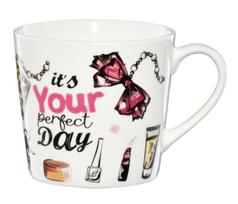 Puodelis Ambition Fashion Your Day, įvairių spalvų, 0.4 l