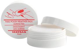 Nagų lako valiklis Mavala Remover Pads, 30 vnt.