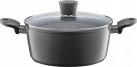 Puodas Ambition Loft Stone Edition, Ø24 cm, 4.6 l, juoda sp.