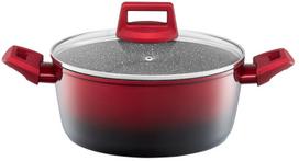 Puodas Ambition Ombre, 20 cm, 2.3 l, juoda sp.