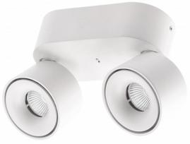 Šviestuvas lubų GTV Bianco, LED, 2700 - 4000 °K, 2 x 8 W, balta sp.