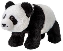 Pliušinis žaislas panda Wild Planet All About Nature, balta sp./juoda sp., 25 cm