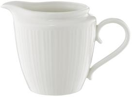 Puodelis pienui Ambition Perla, 260 ml, 13 cm x 8 cm x 9 cm, balta sp., porcelianas