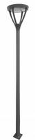 Pastatomas lauko šviestuvas Su-Ma Mars MLS-LB-22A, 45W, LED, IP65, antracito sp., 44 cm x 318 cm