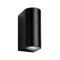 Sieninis lauko šviestuvas Domoletti Dian, 7W, GU10, IP54, juoda sp., 9.2 cm x 15 cm