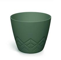 Gėlių vazonas Prosperplast ARECO DARE200-2411U, plastikinis, Ø 19.8 cm, žalia sp.