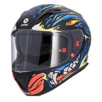 Motociklininko šalmas Shiro SH-605 RAPAZ, XL (61-62 cm), mėlyna sp./juoda sp.