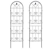 Augalo atrama, 190 cm x 55 cm, 190 cm, plienas, juoda sp., 2 vnt.