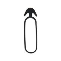 Augalų tvirtinimo žiedai Bradas Anchor Rubber Tie Vmq, 4 cm x 0.4 cm, 4 cm, guma, juoda sp.