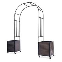 Augalo atrama Ark, 240 cm x 150 cm, 240 cm, plienas/polietilenas (pe), ruda sp./juoda sp.