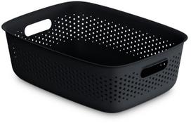 Krepšelis, daiktų saugojimo Orplast OpenStore, 10 l, juoda sp., 39 x 29 x 13 cm