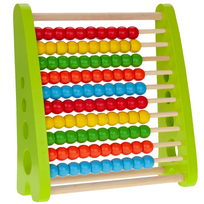 Mediniai skaitliukai Learning, 27 cm, įvairių spalvų