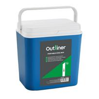 Šaltdėžė Outliner F1, mėlyna sp./balta sp., 39 x 24 cm, 24 l