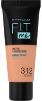 Skystas makiažo pagrindas Maybelline Fit Me Matte + Poreless Clay 312 Golden, 312 golden, 30 ml