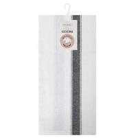 Virtuvinių rankšluosčių rinkinys SCA2-05, balta sp./pilka sp., 70 cm x 50 cm, 2 vnt.
