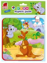 Magnetinė dėlionė Roter Kafer Foam Magnetic 09, 0.4 cm, įvairių spalvų, 16 vnt.