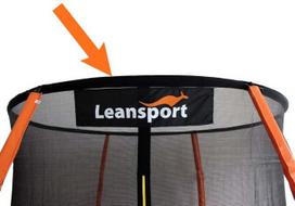 Viršutinis žiedas batutui Lean Sport Best, 427 cm