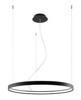 Šviestuvas kabinamas Sollux Chandelier Rio 78 5903282798656, LED, 3000 °K, 1 x 50 W, juoda sp.