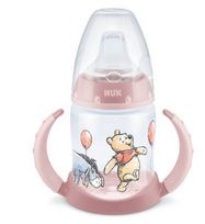 Vaikiška gertuvė Nuk First Choice Disney, 150 ml, 6+ mėn., rožinė sp.