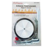 Papildomas ratukas CarCommerce, plastikas, balta sp./juoda sp., 12", 2 vnt.