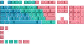 Klaviatūros dangtelis Glorious PC Gaming Race GPBT Pastel US, mėlyna sp.