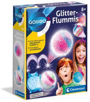 Eksperimentų rinkinys Clementoni Glitter Bouncy Balls, įvairių spalvų