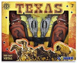 Komplektas Gonher Texas 234/0 Ruda sp./Sidabro sp.