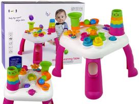 Vaikų žaidimo stalas Lean Toys Wisdom, 51 cm, įvairių spalvų