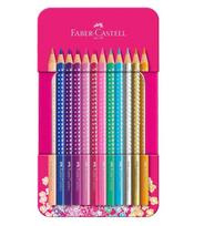 Spalvoti pieštukai Faber Castell Sparkle Colour, 12 vnt.