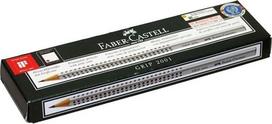 Grafito pieštukas Faber Castell Grip 2001, HB, pilka sp., 12 vnt.