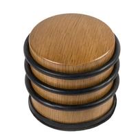 Durų atrama Haushalt DS081CC, 7.1 cm, Ø 6.6 cm, plastikas/guma, ąžuolo sp.