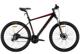 Dviratis kalnų Leon XC80, 27.5 ", 20" rėmas, juoda sp./raudona sp.
